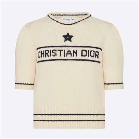 dior sweater etoile|Christian Dior 2017 Cashmere Sweater .